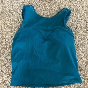 NWOT Kortni Jeane netted sweetheart top